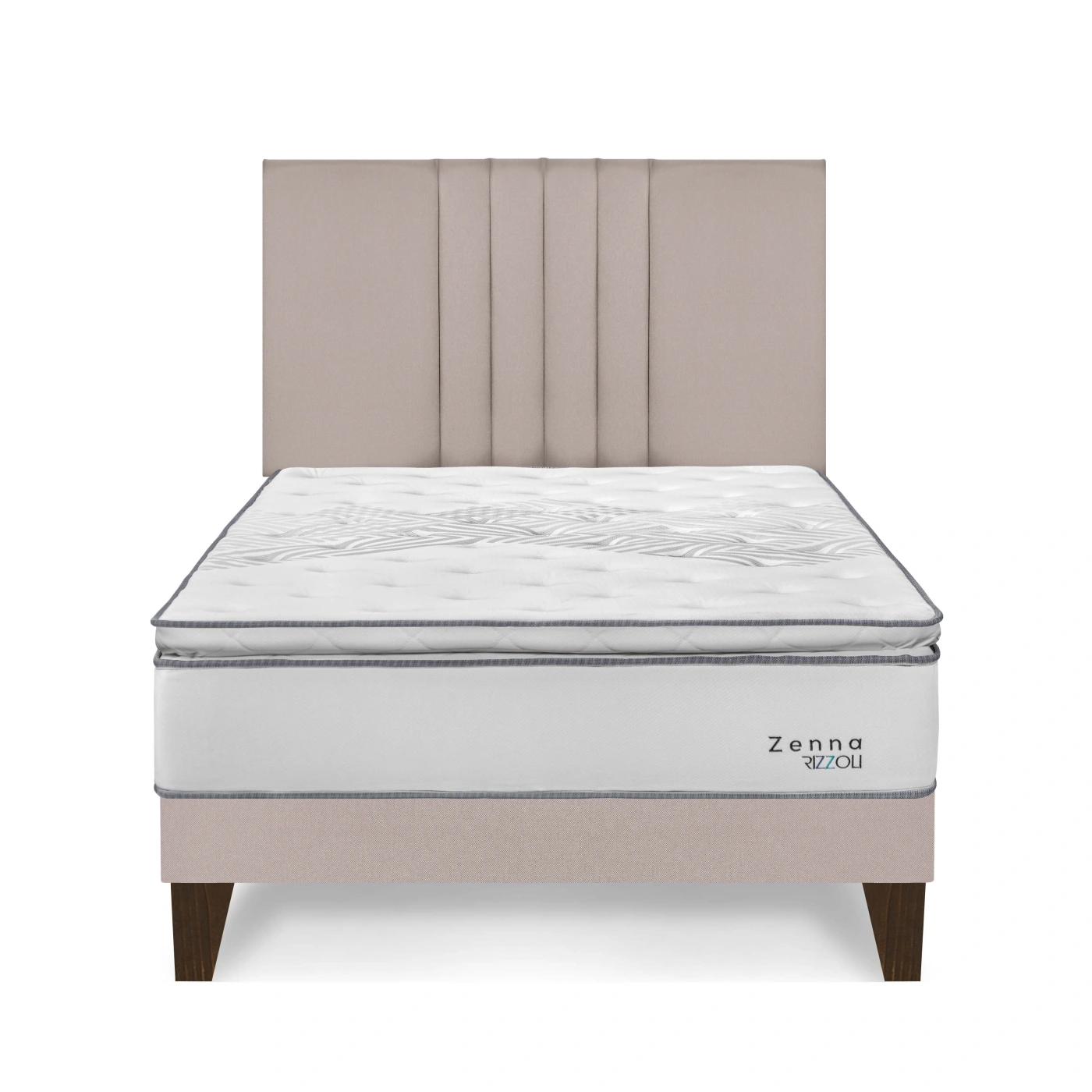 DORMITORIO EUROPEO RIZZOLI ZENNA 2 PLAZAS SPRING BEIGE - 1