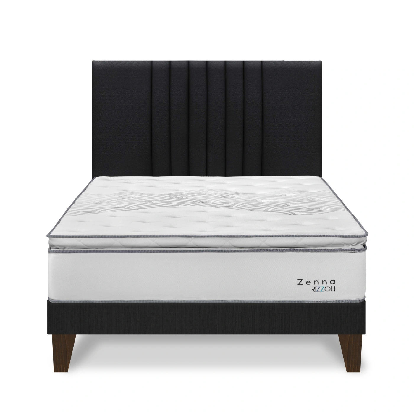 DORMITORIO EUROPEO RIZZOLI ZENNA QUEEN SPRING GRIS - 1