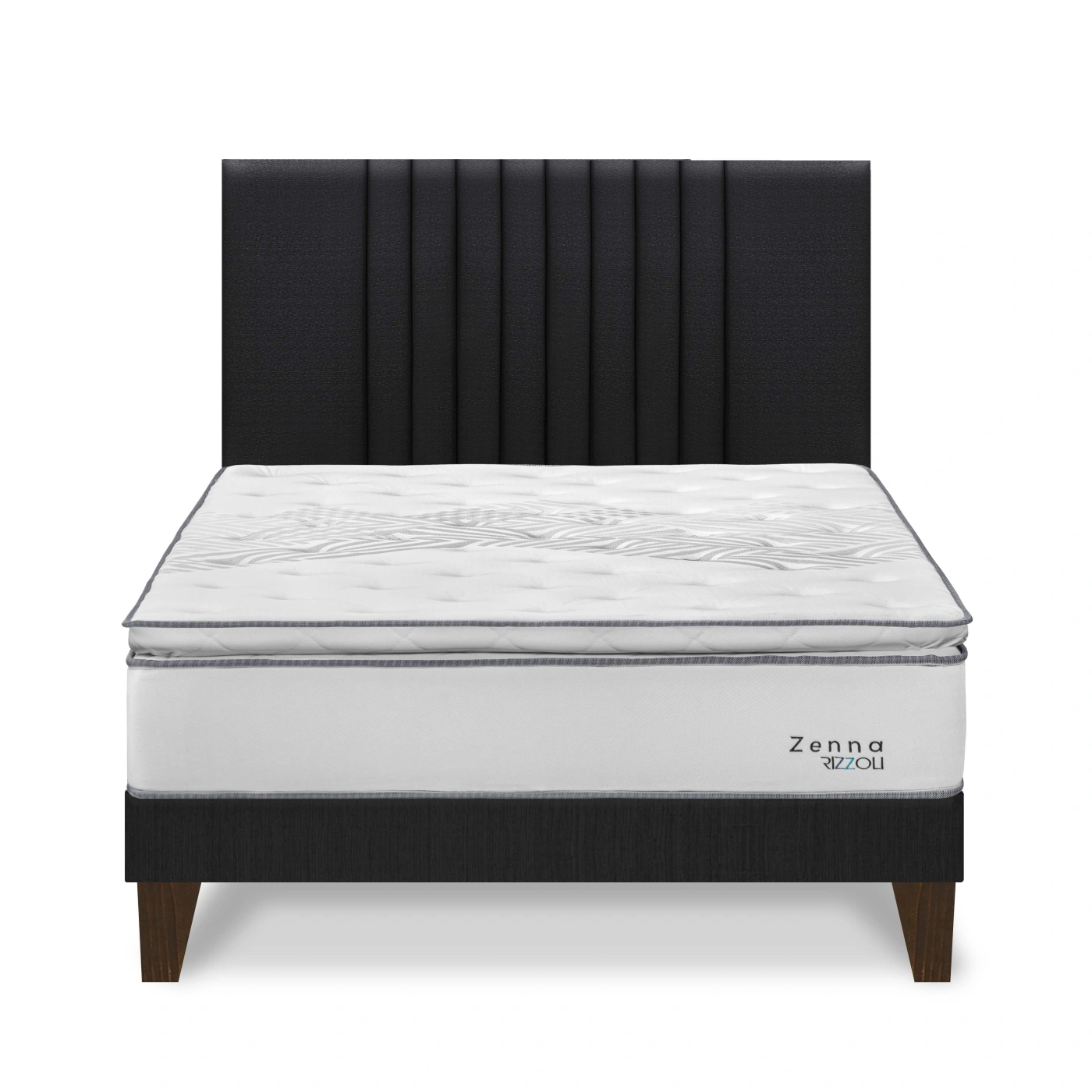 DORMITORIO EUROPEO RIZZOLI ZENNA KING SPRING GRIS - 1