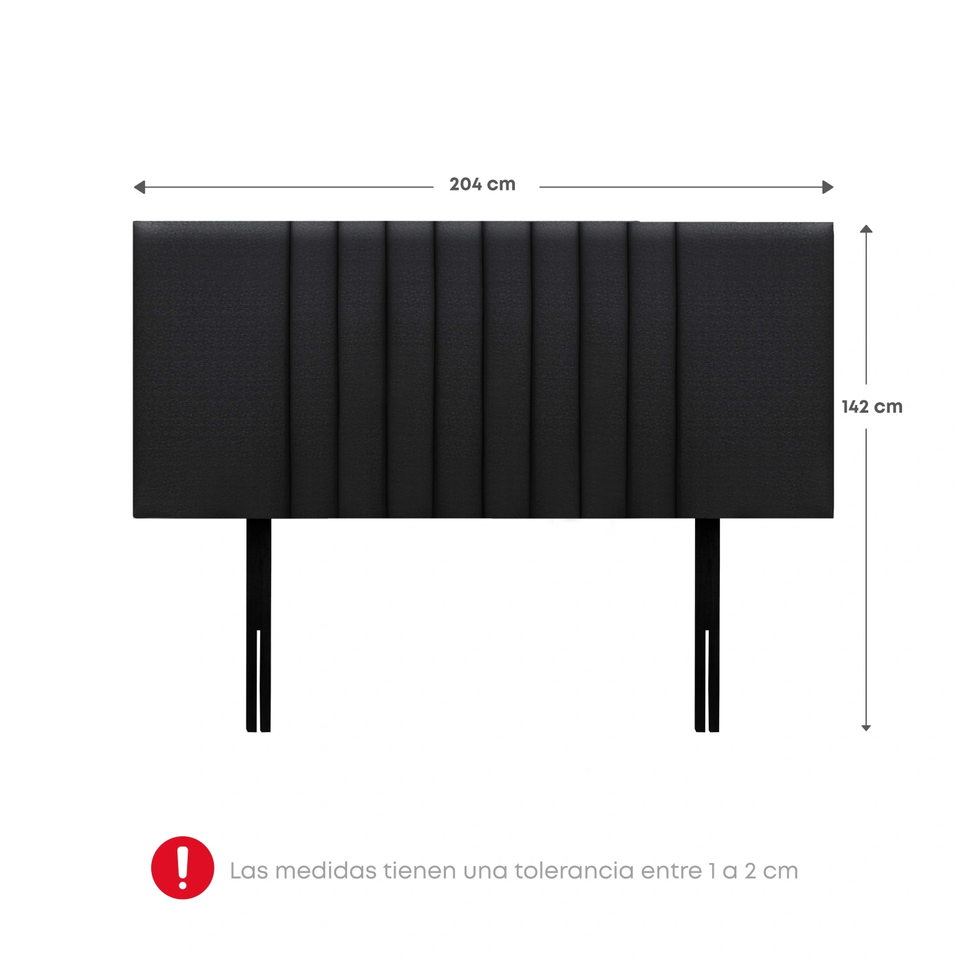 DORMITORIO EUROPEO RIZZOLI ZENNA KING SPRING GRIS - 7