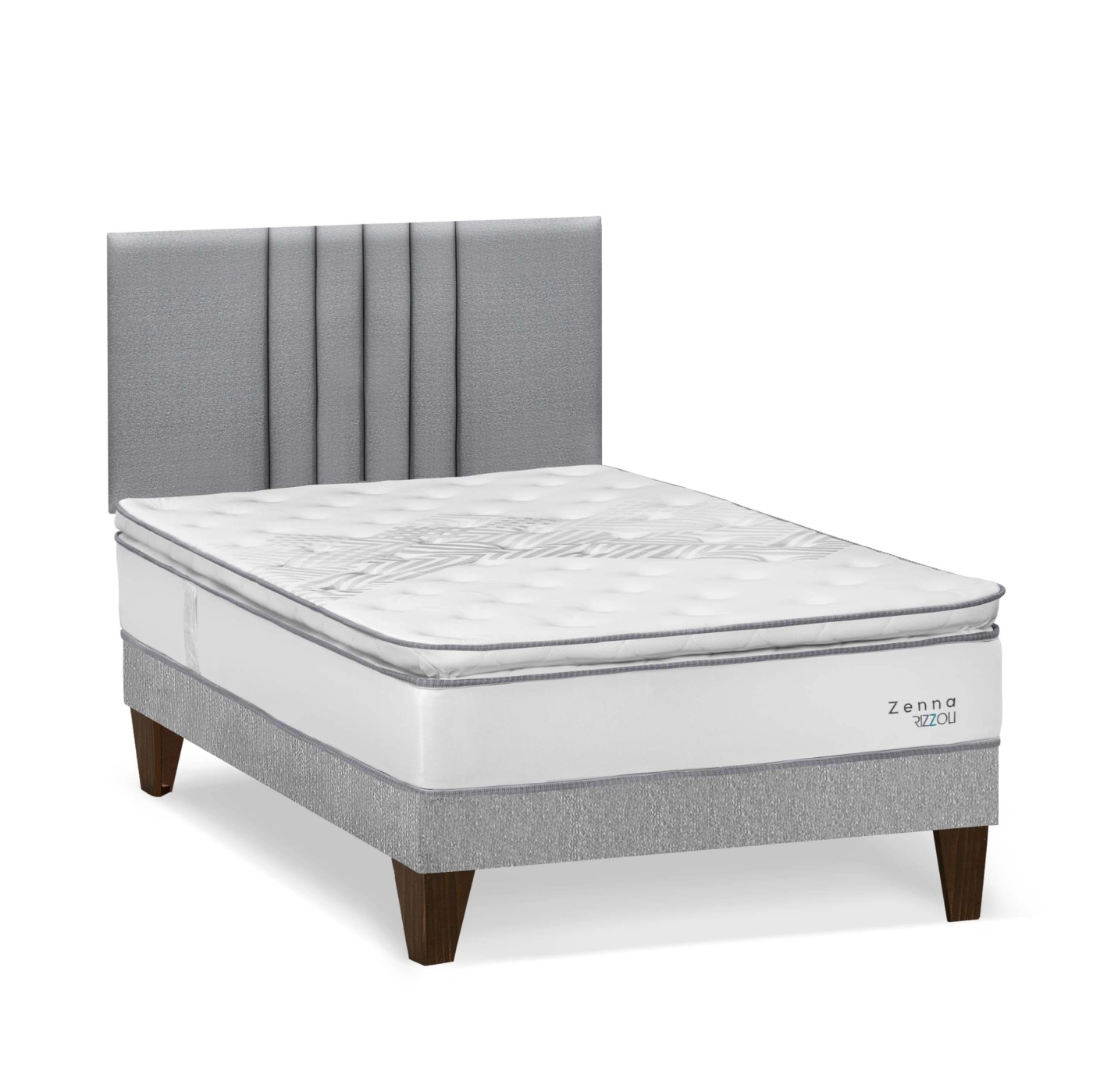 DORMITORIO EUROPEO RIZZOLI ZENNA 2 PLAZAS SPRING PLATA - 2