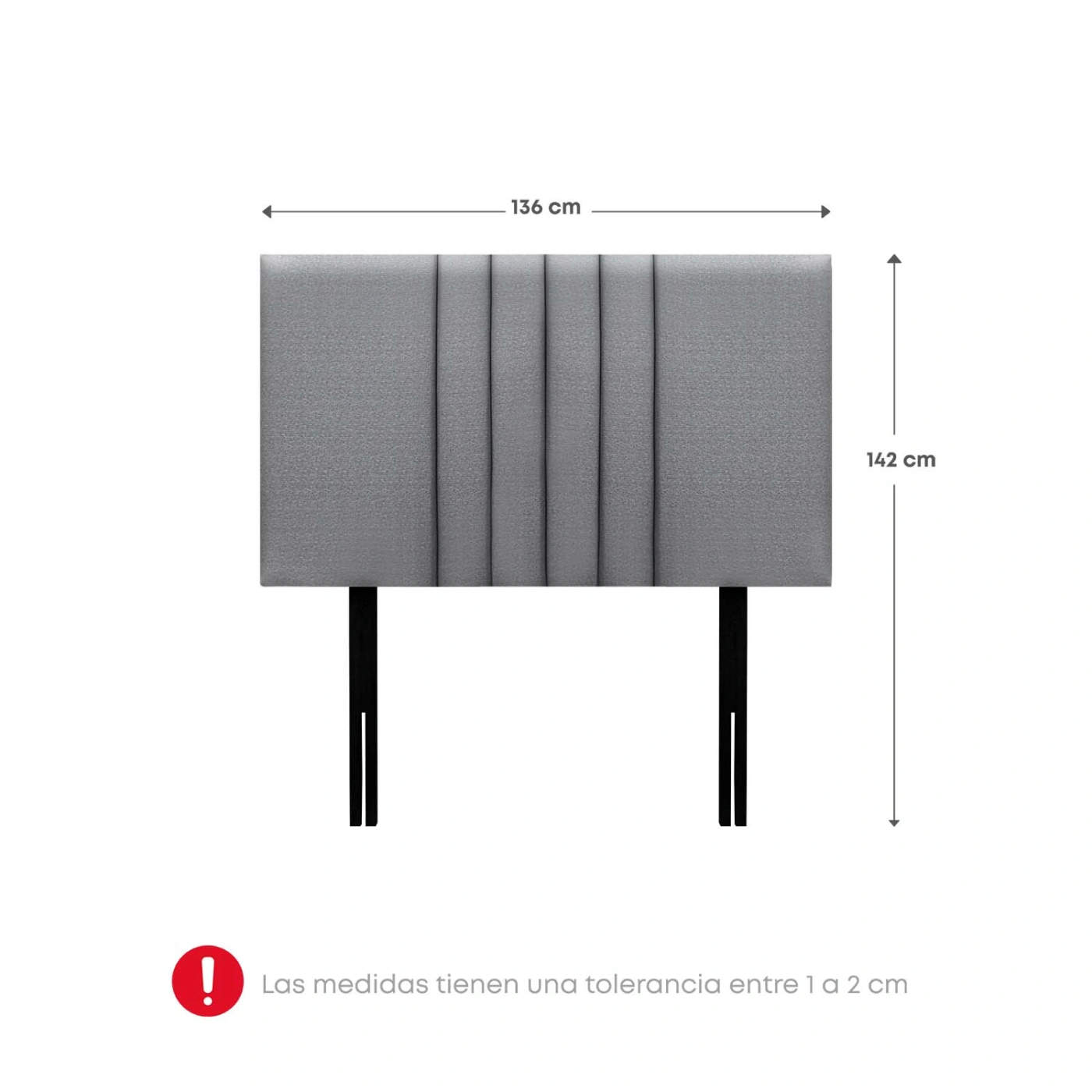 DORMITORIO EUROPEO RIZZOLI ZENNA 2 PLAZAS SPRING PLATA - 7