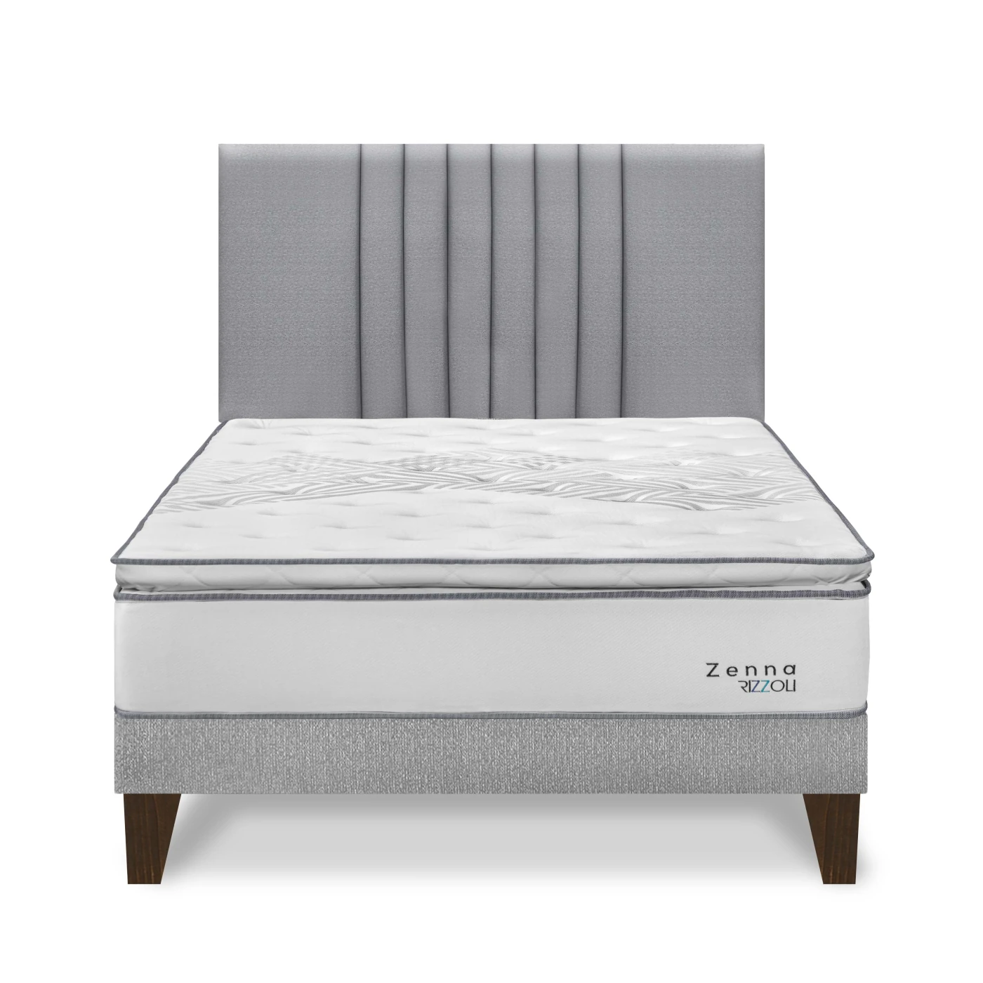 DORMITORIO EUROPEO RIZZOLI ZENNA QUEEN SPRING PLATA - 1