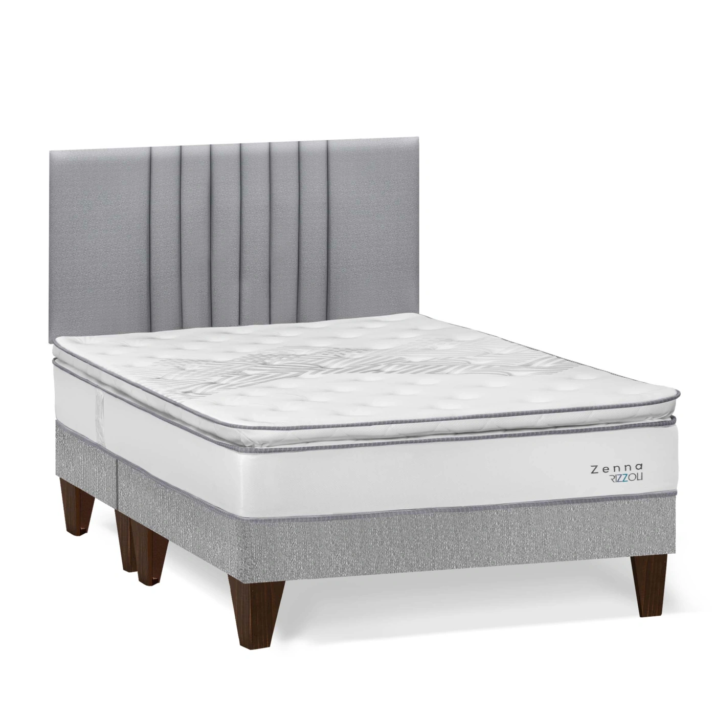 DORMITORIO EUROPEO RIZZOLI ZENNA QUEEN SPRING PLATA - 2