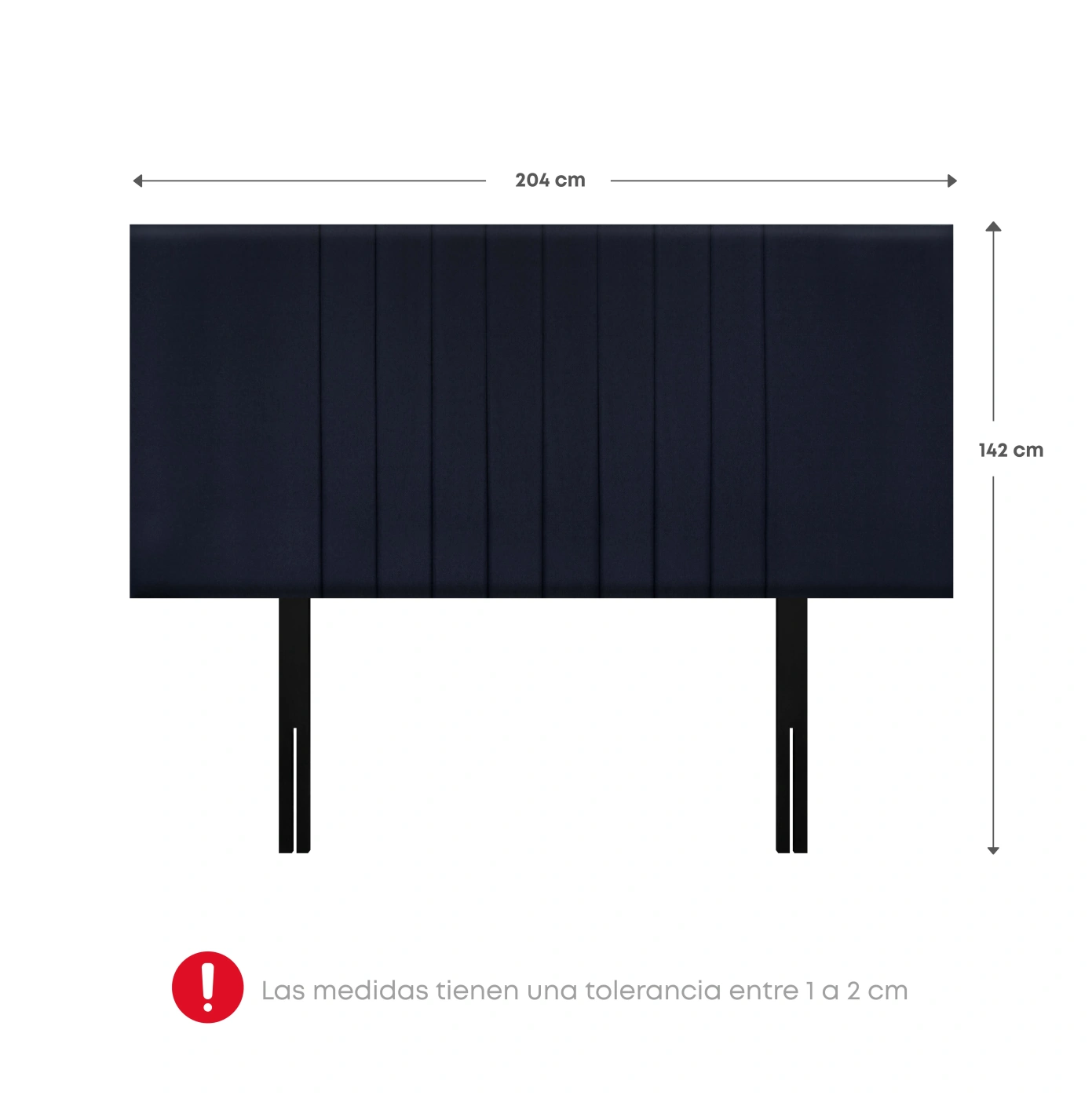 DORMITORIO EUROPEO RIZZOLI ZENNA KING SPRING AZUL - 7