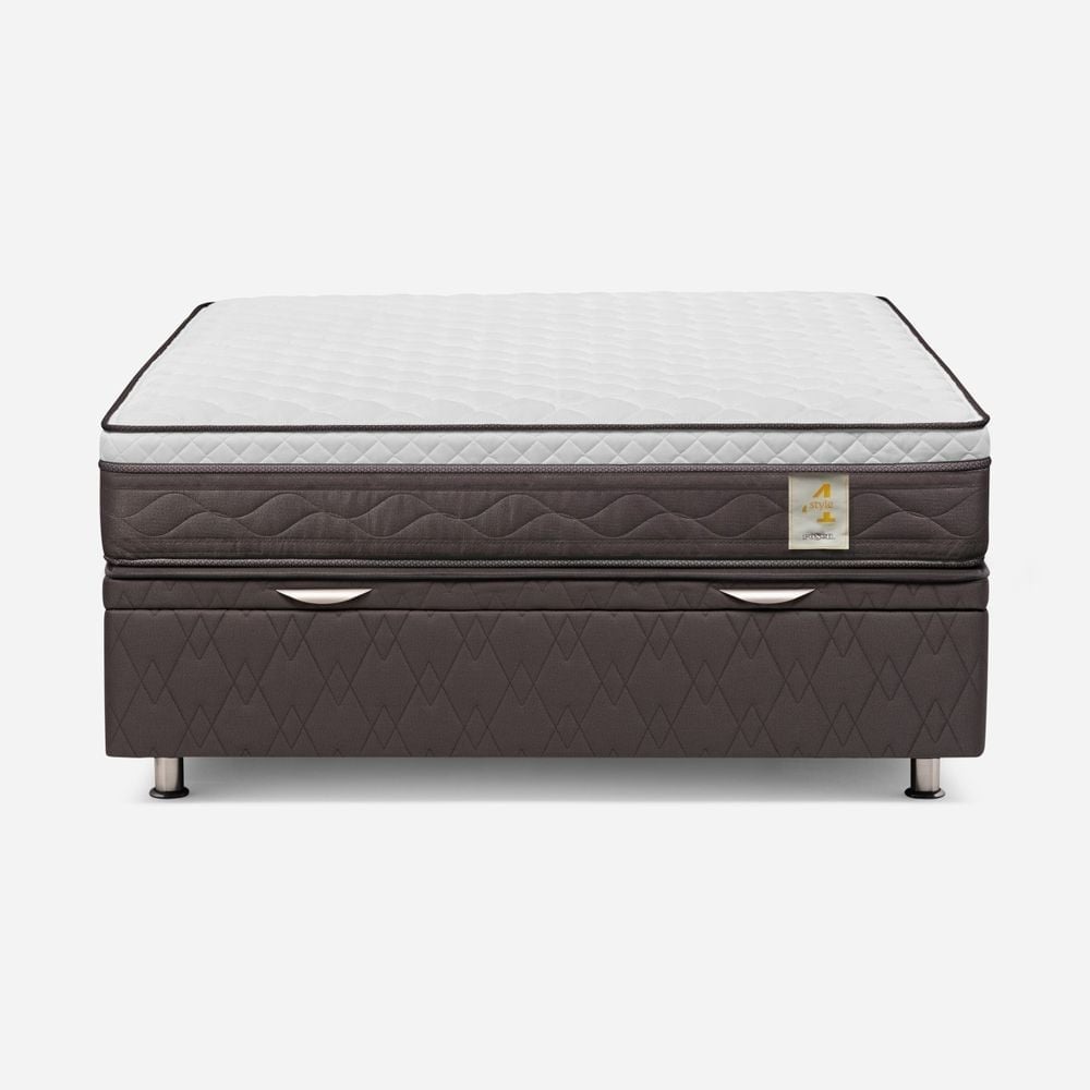 DORMITORIO BOXET ROSEN NEW STYLE 4 PLUS QUEEN ISSEY NIEBLA - 3
