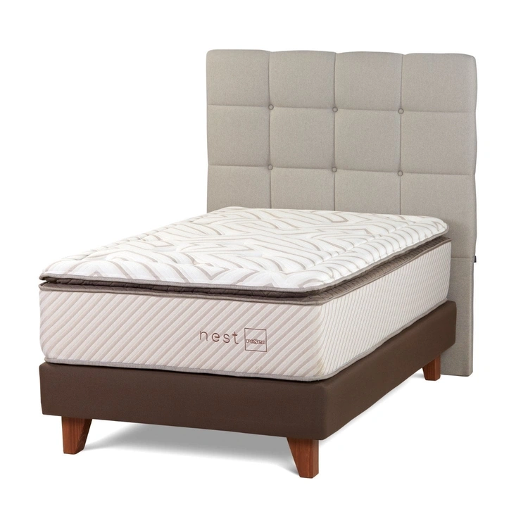DORMITORIO EUROPEO ROSEN NEST 1.5 PLAZAS ISSEY NIEBLA - 2