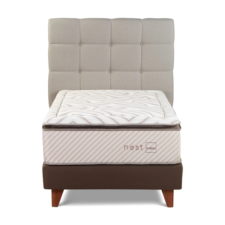 DORMITORIO EUROPEO ROSEN NEST 1.5 PLAZAS ISSEY NIEBLA - 3