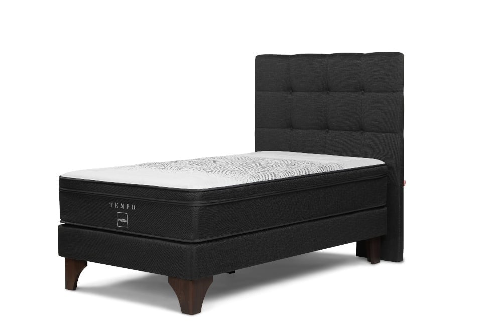 DORMITORIO EUROPEO ROSEN TEMPO 1.5 PLAZAS ISSEY GRAFITO - 1