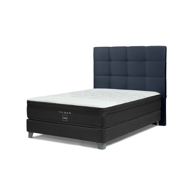 DORMITORIO ROSEN TEMPO 2 PLAZAS ISSEY AZUL - 1