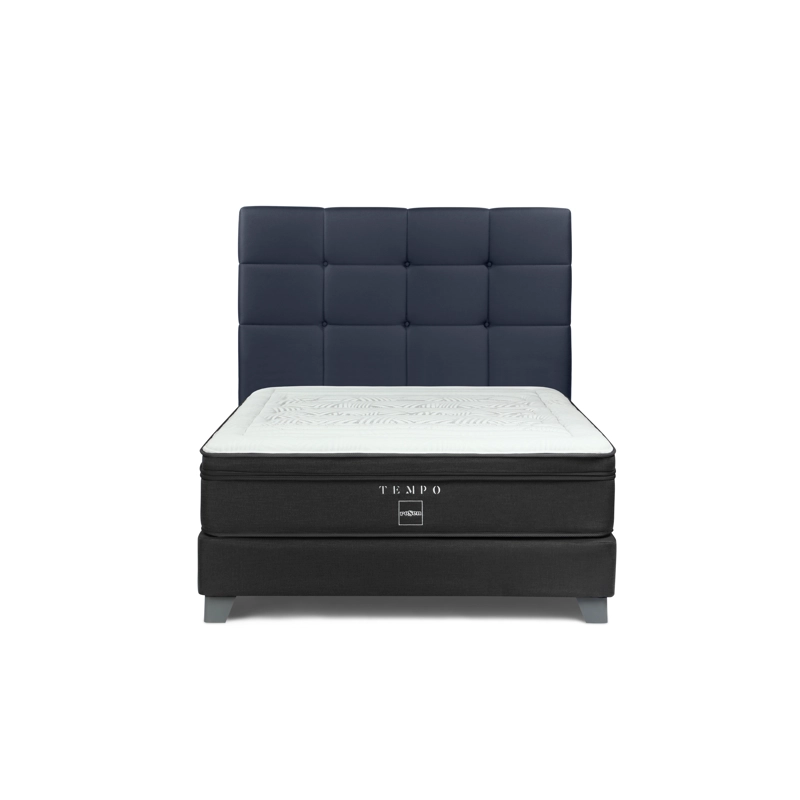 DORMITORIO ROSEN TEMPO 2 PLAZAS ISSEY AZUL - 2