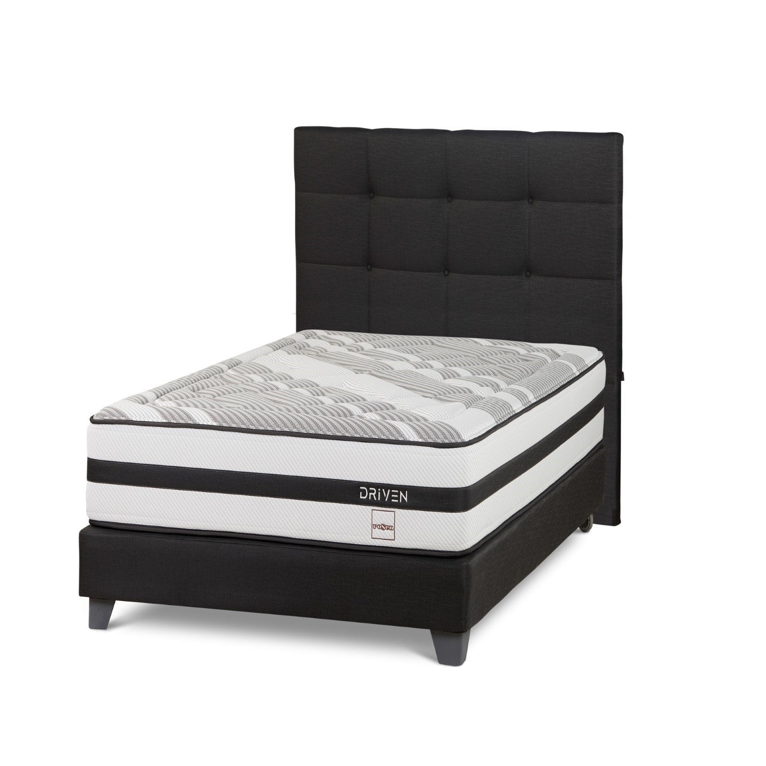 DORMITORIO ROSEN DRIVEN 1.5 PLAZAS ISSEY GRAFITO - 1