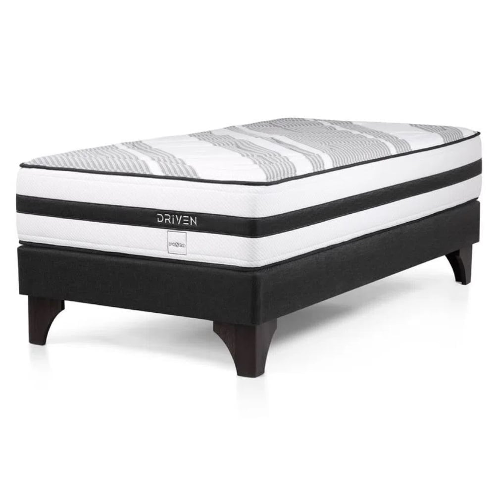DORMITORIO EUROPEO ROSEN DRIVEN 1.5 PLAZAS ISSEY AZUL - 3