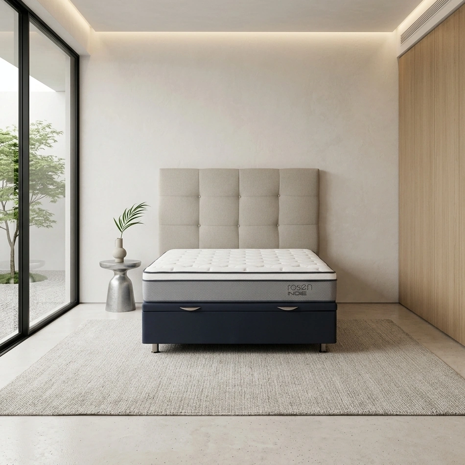 DORMITORIO BOXET ROSEN INDIE 2 PLAZAS ISSEY NIEBLA - 1