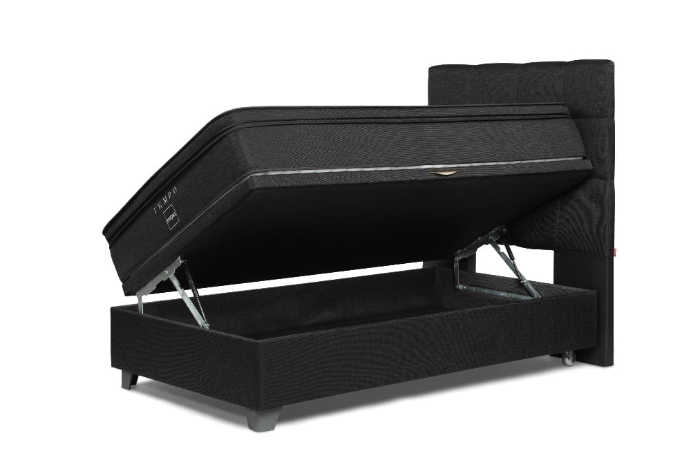 DORMITORIO BOXET ROSEN TEMPO 1.5 PLAZAS ISSEY GRAFITO - 1