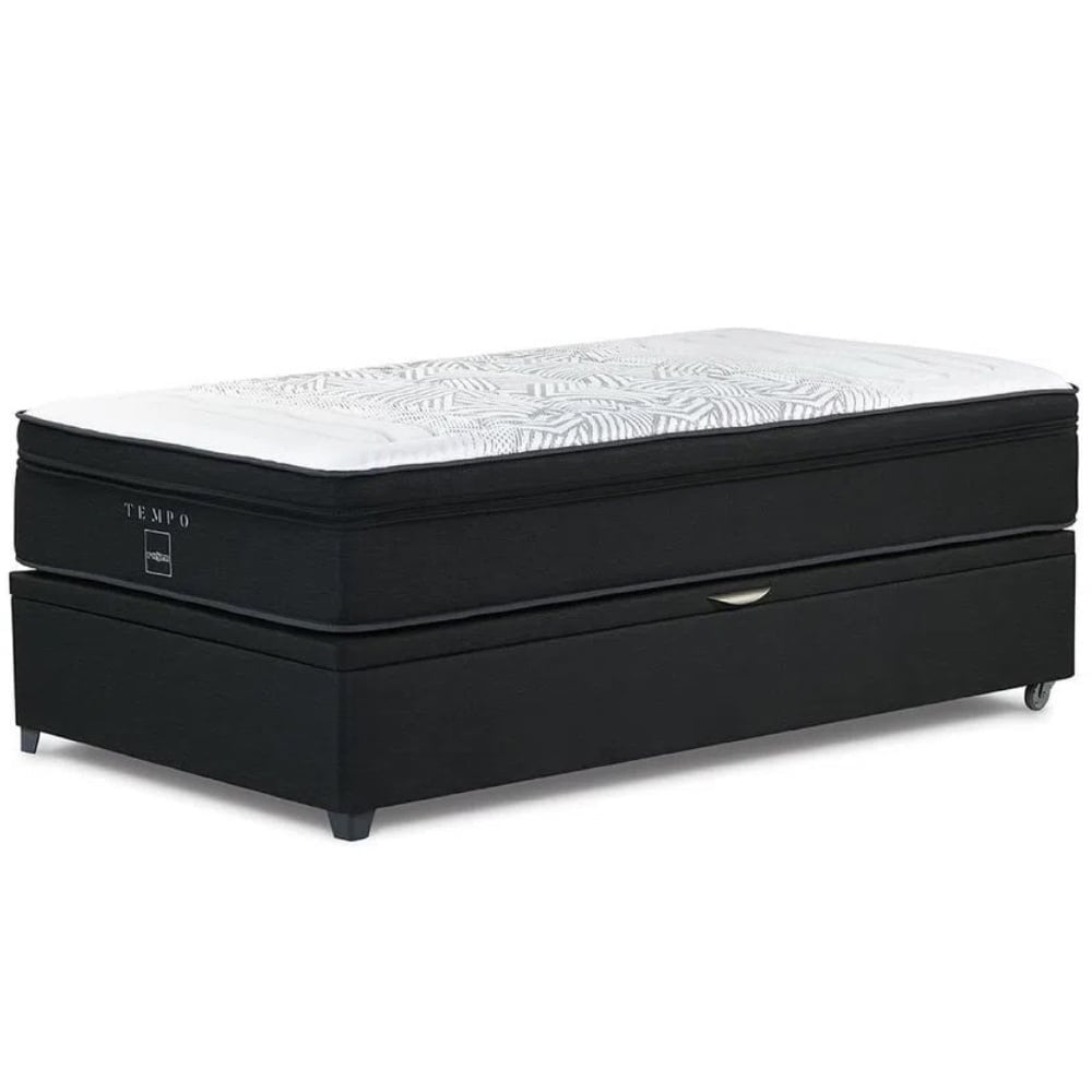 DORMITORIO BOXET ROSEN TEMPO 1.5 PLAZAS ISSEY GRAFITO - 4