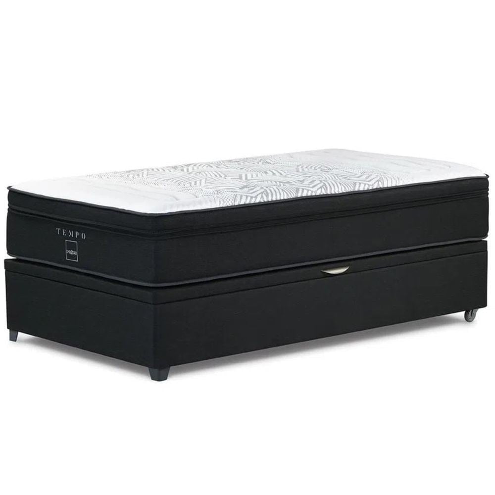 DORMITORIO BOXET ROSEN TEMPO 1.5 PLAZAS ISSEY NIEBLA - 4