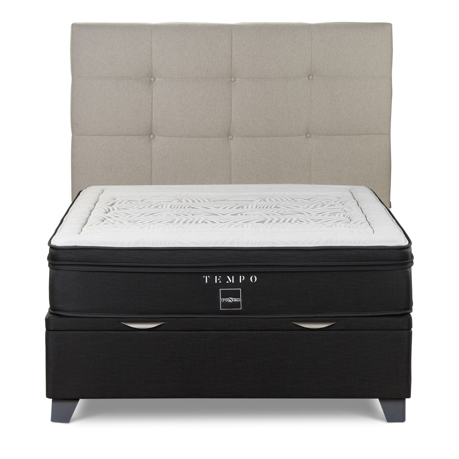 DORMITORIO BOXET ROSEN TEMPO 2 PLAZAS ISSEY NIEBLA - 1