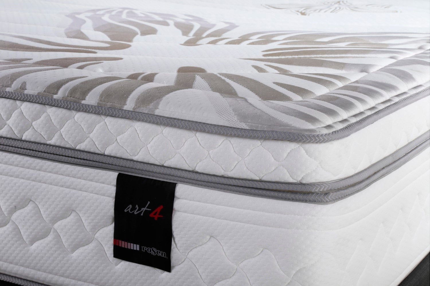 DORMITORIO BOXET ROSEN ART 4 1.5 PLAZAS ISSEY NIEBLA - 4