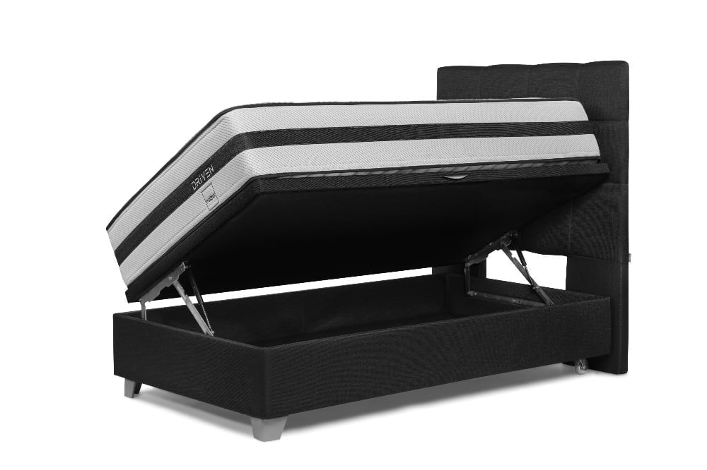 DORMITORIO BOXET ROSEN DRIVEN 1.5 PLAZAS ISSEY GRAFITO - 1