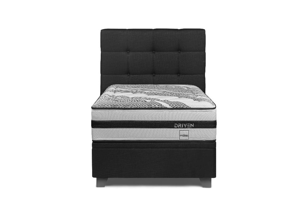 DORMITORIO BOXET ROSEN DRIVEN 1.5 PLAZAS ISSEY GRAFITO - 2