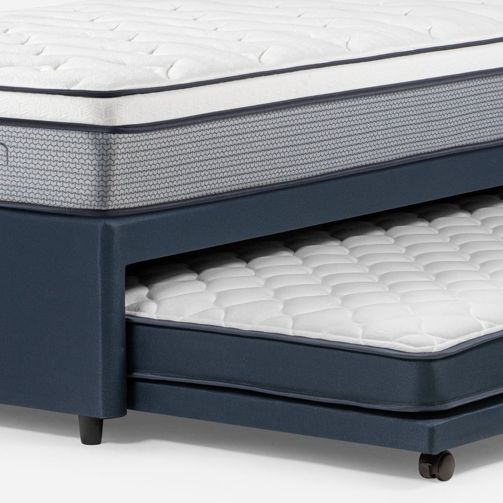 DORMITORIO DIVÁN ROSEN INDIE 1.5 PLAZAS ISSEY AZUL - 3