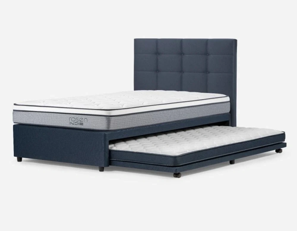DORMITORIO DIVÁN ROSEN INDIE 2 PLAZAS ISSEY AZUL - 2