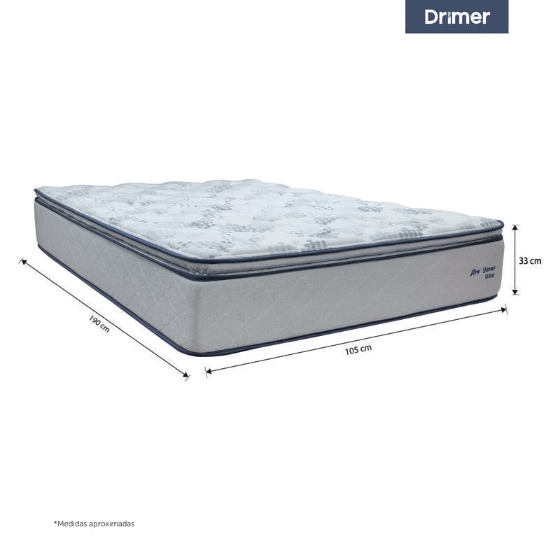 COLCHÓN DRIMER NEW OZONO 1.5 PLAZAS - 2