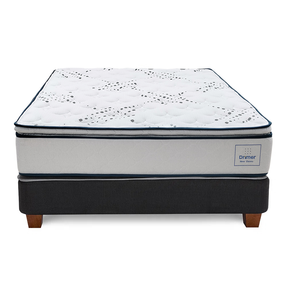 CAMA AMERICANA DRIMER NEW OZONO 2 PLAZAS NEGRO - 2