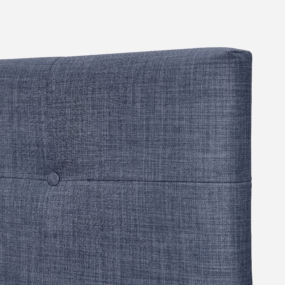 CABECERA ROSEN BENNET 2 PLAZAS DENIM - 4