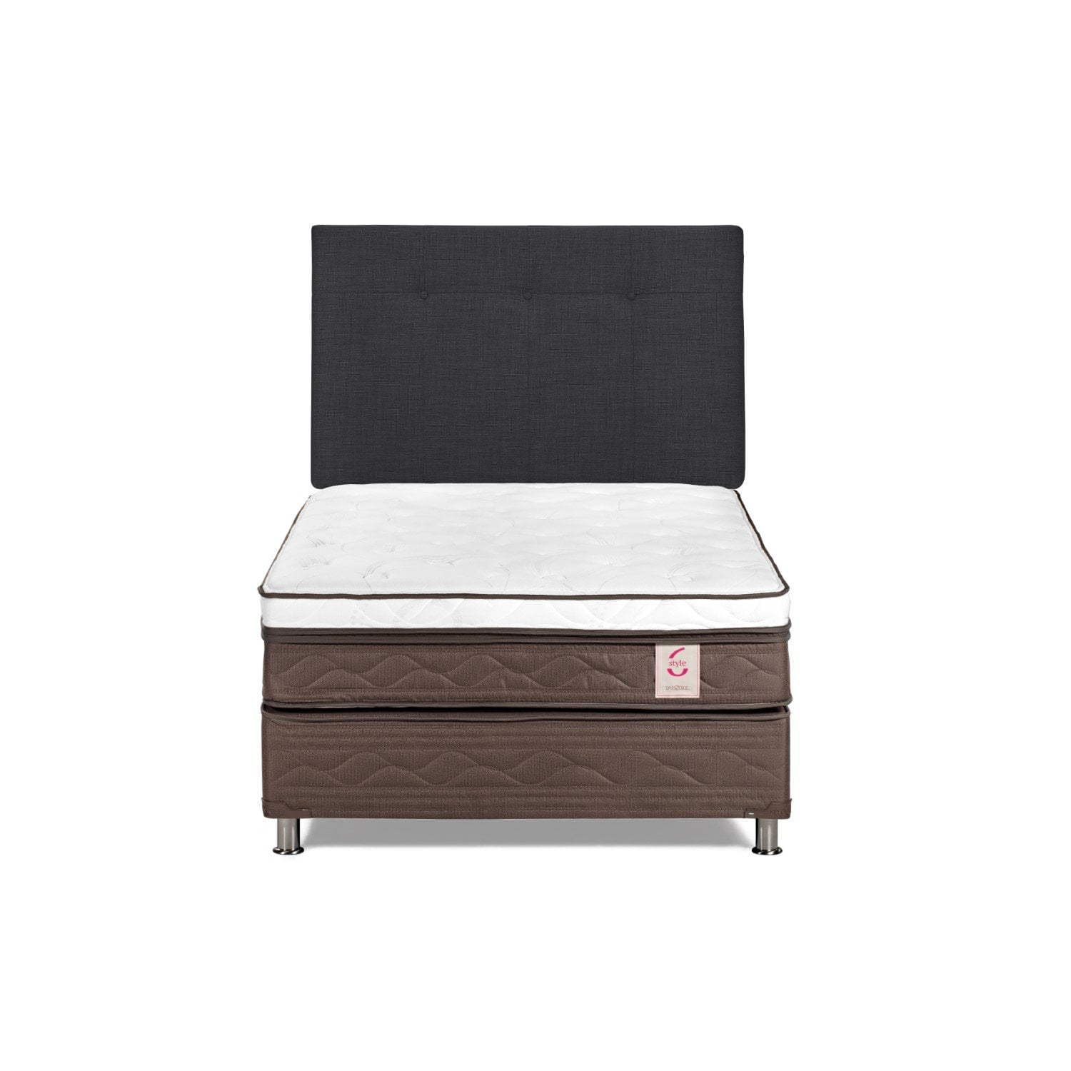 DORMITORIO ROSEN NEW STYLE 6 1.5 PLAZAS NEW BENNET GRAFITO - 2