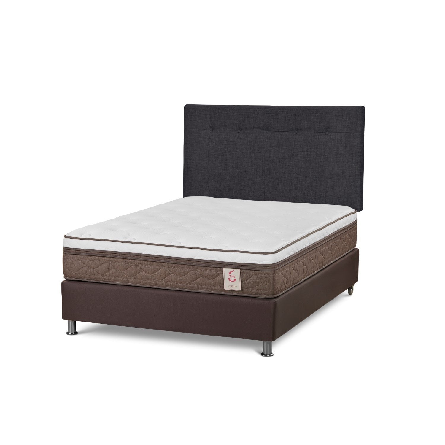 DORMITORIO ROSEN NEW STYLE 6 2 PLAZAS NEW BENNET GRAFITO - 1