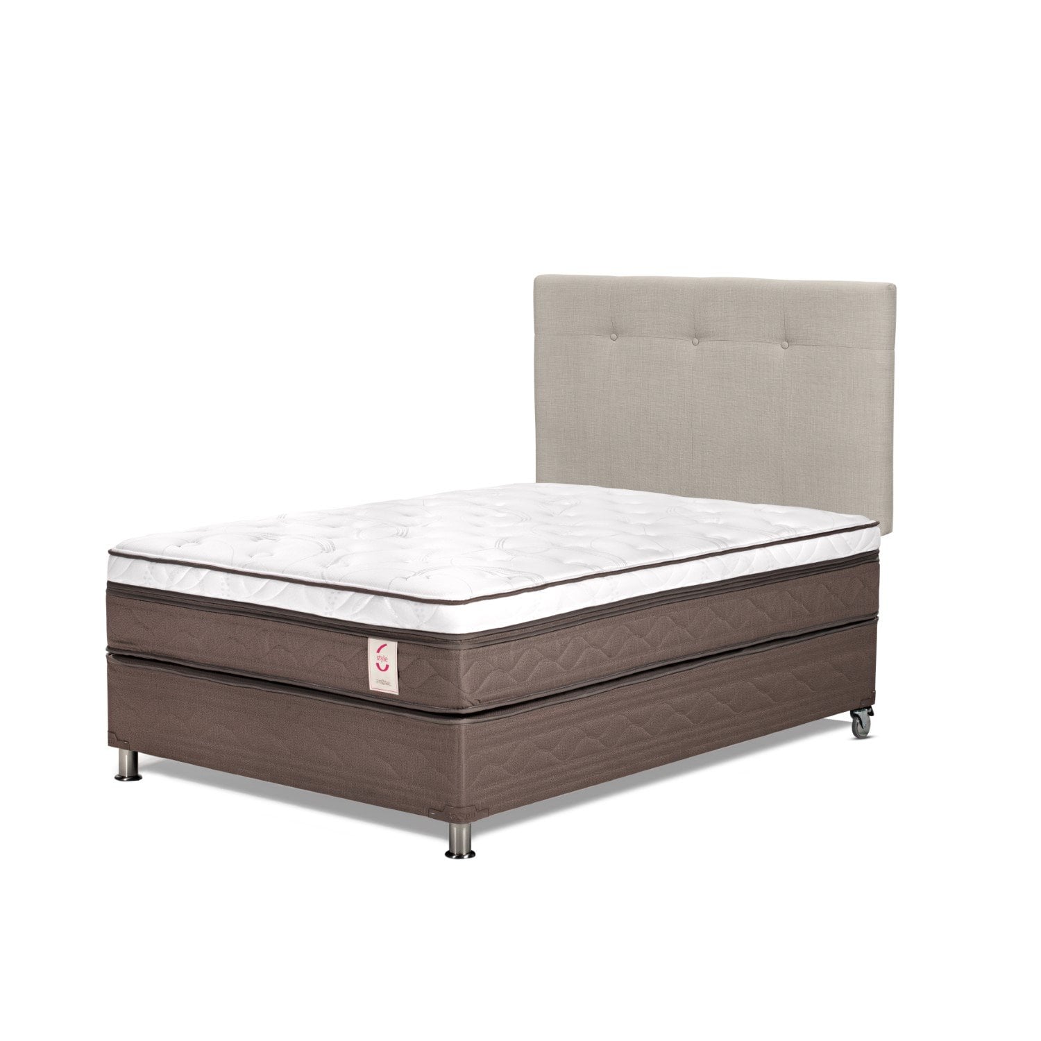 DORMITORIO ROSEN NEW STYLE 6 1.5 PLAZAS NEW BENNET NATURAL - 1