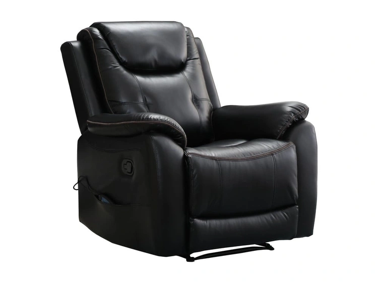 SILLÓN RECLINABLE RIPLEY HOME FINESSE CON MASAJEADOR CALENTADOR 1 CUERPO NEGRO - 2