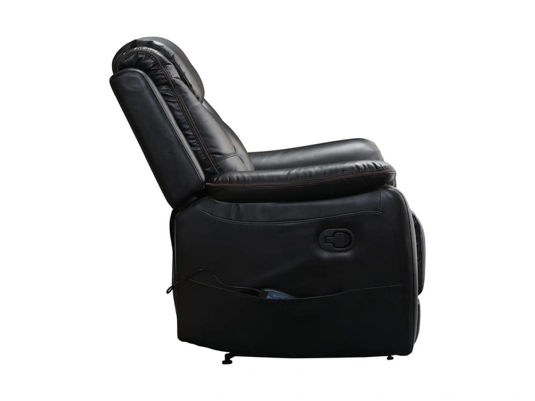 SILLÓN RECLINABLE RIPLEY HOME FINESSE CON MASAJEADOR CALENTADOR 1 CUERPO NEGRO - 7