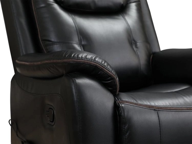 SILLÓN RECLINABLE RIPLEY HOME FINESSE CON MASAJEADOR CALENTADOR 1 CUERPO NEGRO - 9