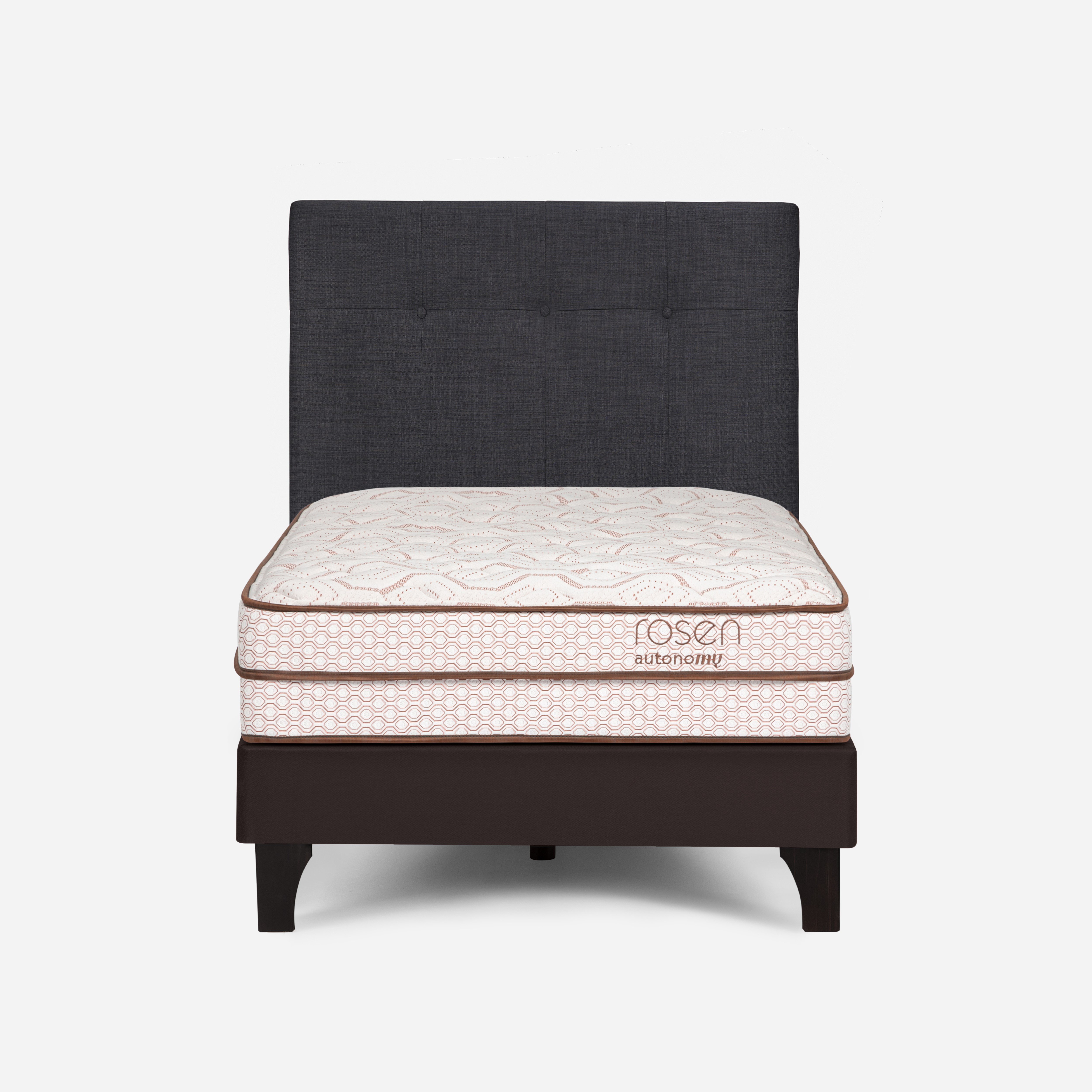 DORMITORIO EUROPEO ROSEN AUTONOMY LAND 1.5 PLAZAS NEW BENNET GRAFITO - 2