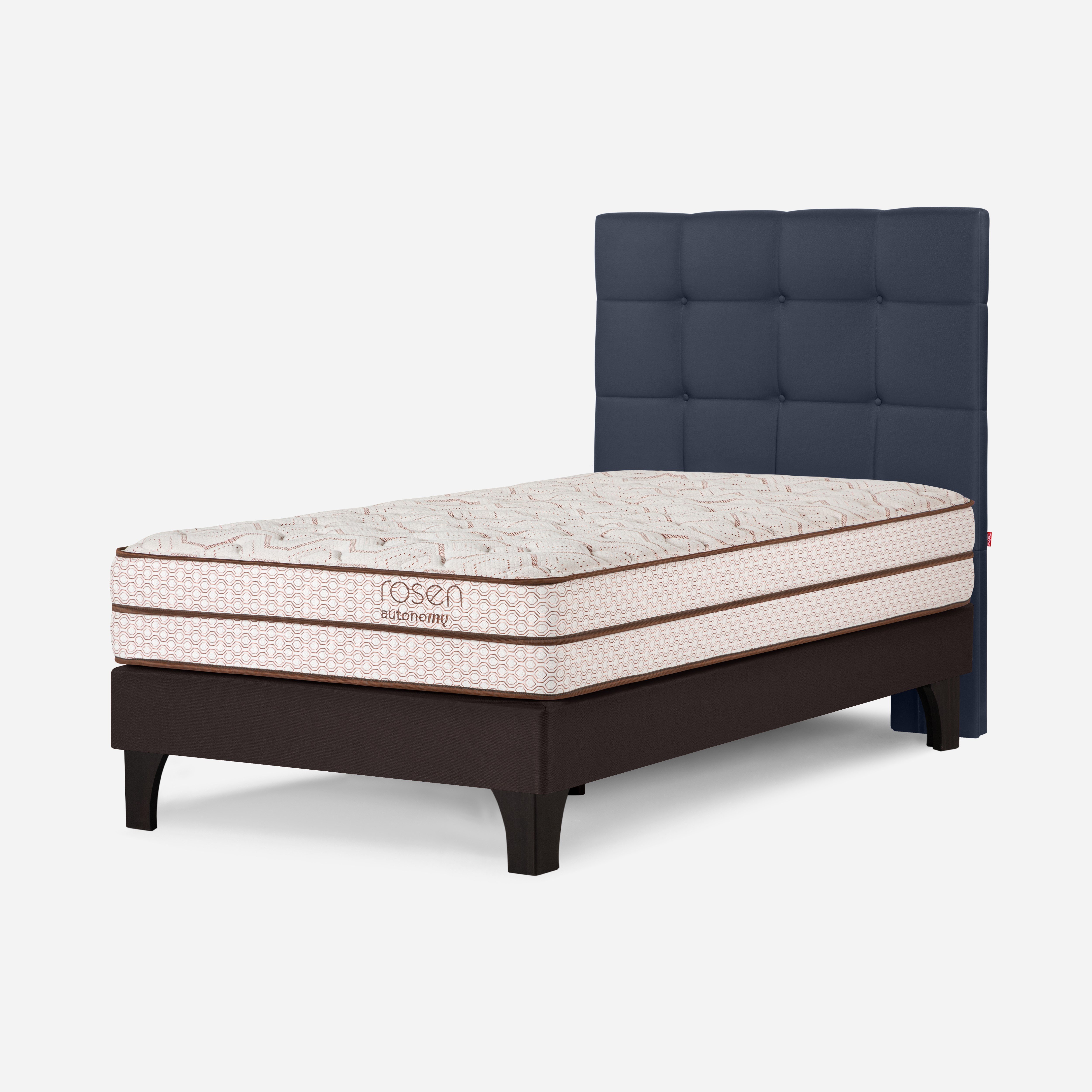 DORMITORIO EUROPEO ROSEN AUTONOMY LAND 1.5 PLAZAS ISSEY AZUL - 1