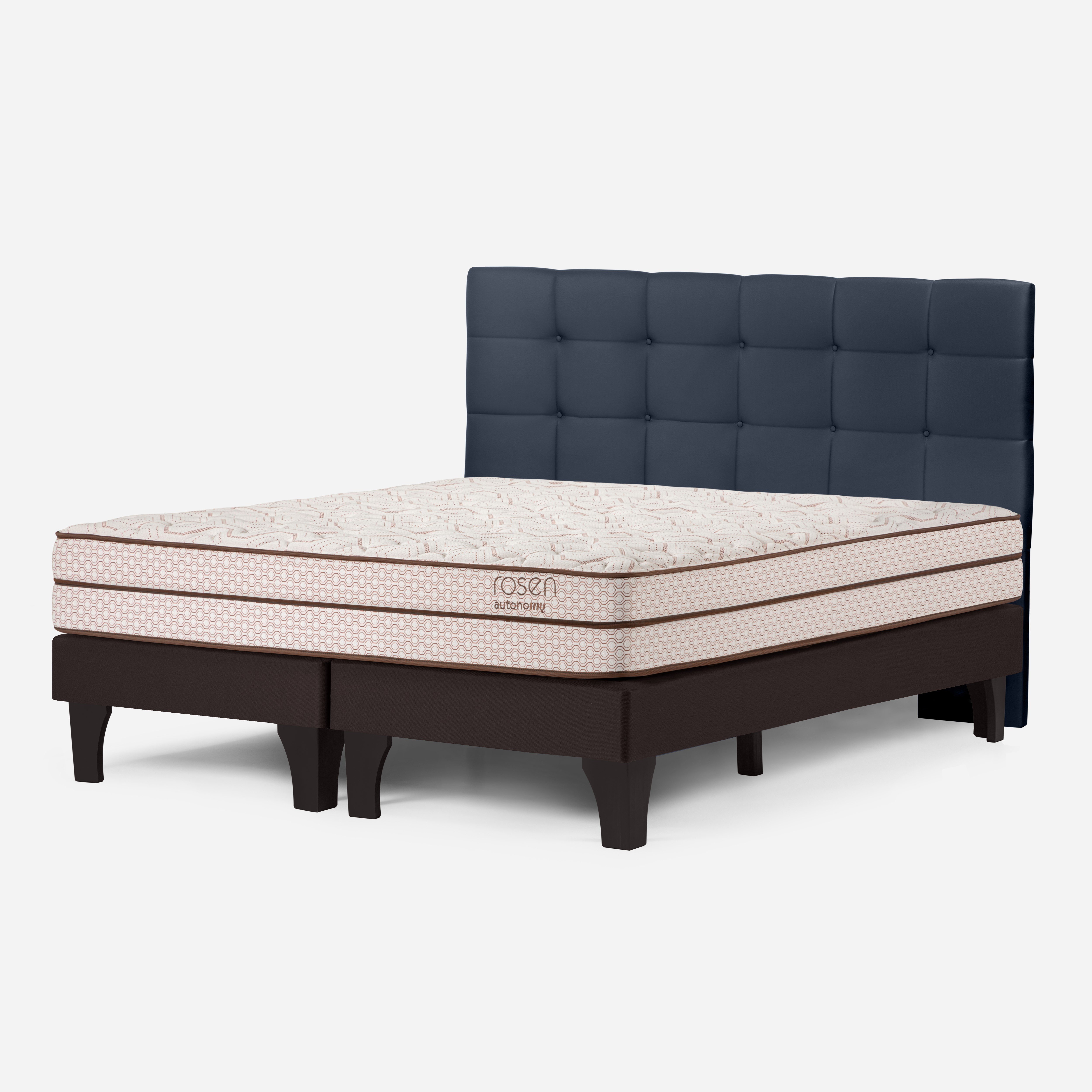 DORMITORIO EUROPEO ROSEN AUTONOMY LAND QUEEN ISSEY AZUL - 1