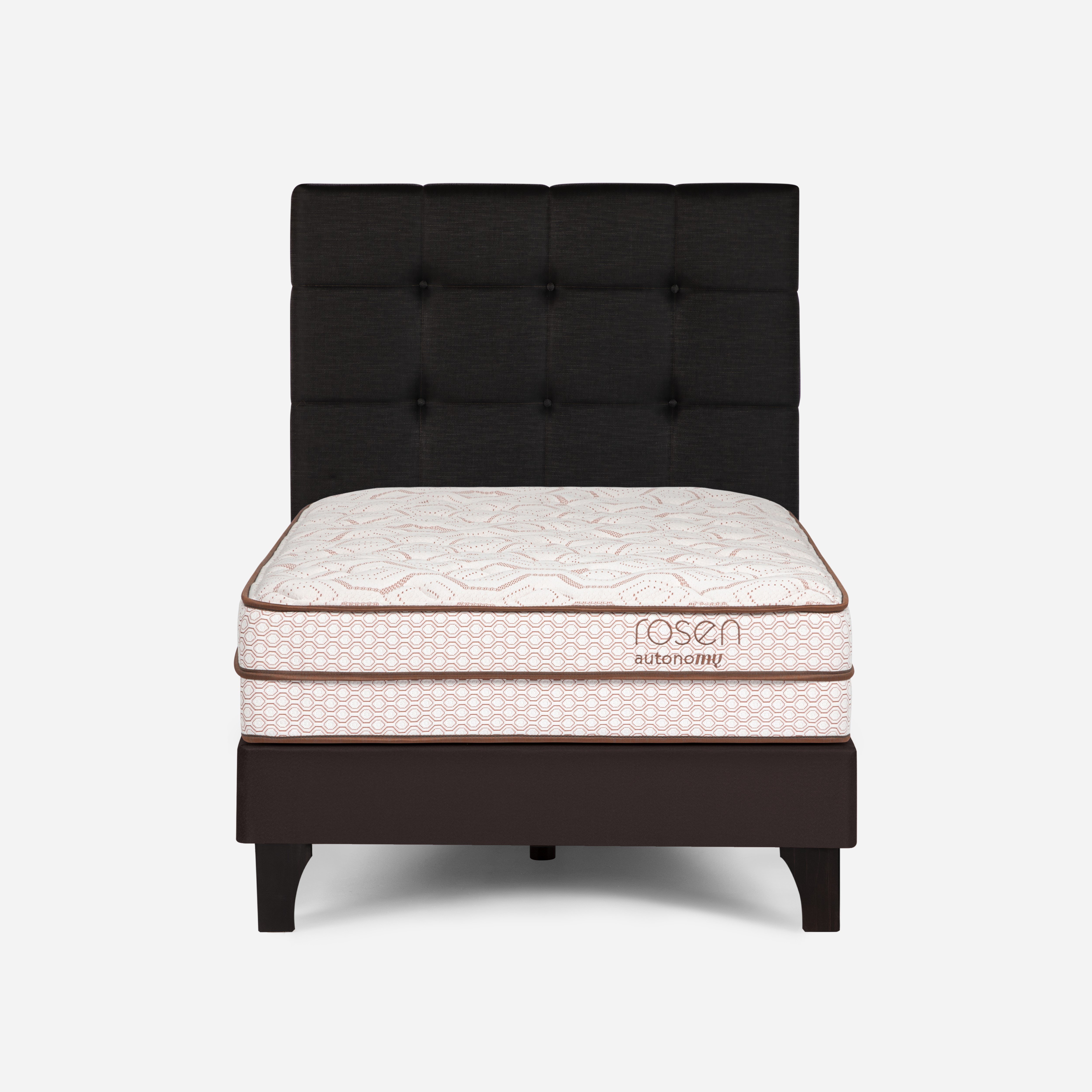 DORMITORIO EUROPEO ROSEN AUTONOMY LAND 1.5 PLAZAS ISSEY GRAFITO - 2