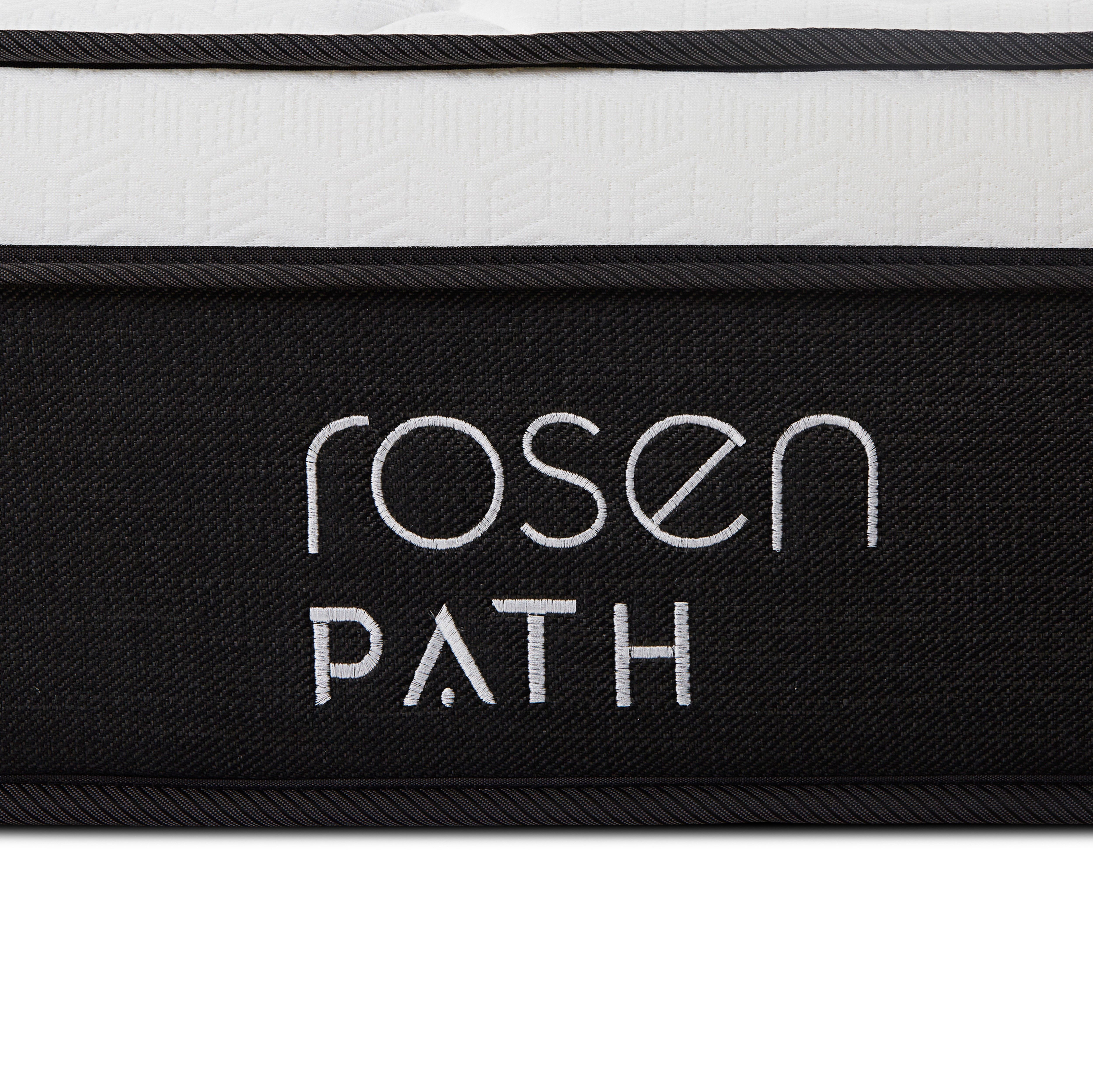 COLCHÓN ROSEN PATH 1 PLAZA GRAFITO + 1 ALMOHADA - 5