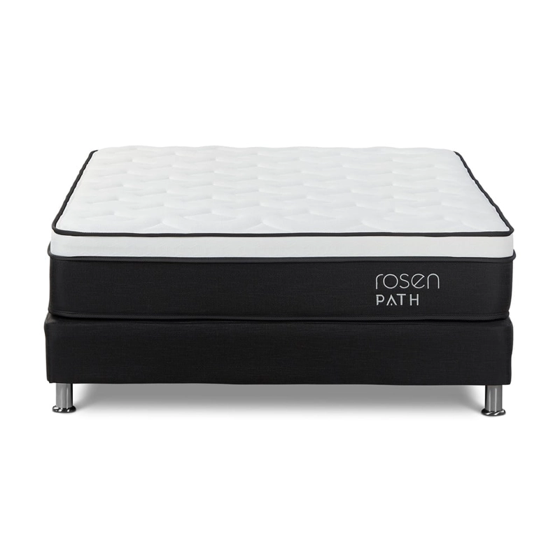 CAMA AMERICANA ROSEN PATH GRAFITO 2 PLAZAS + 2 ALMOHADAS - 2