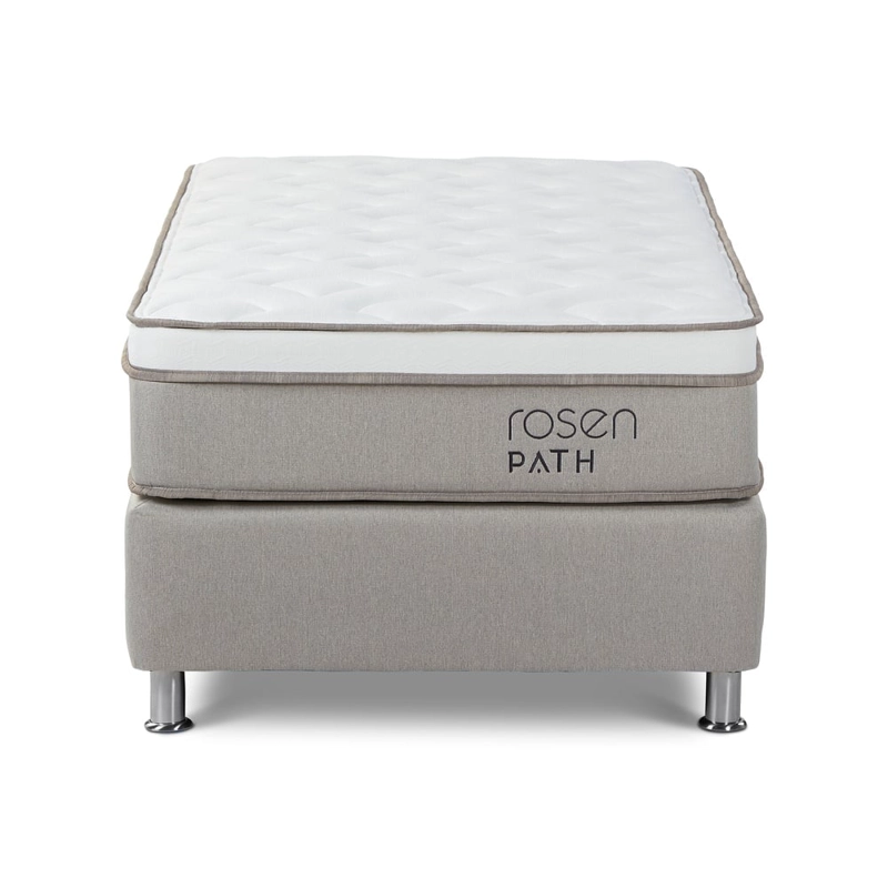 CAMA AMERICANA ROSEN PATH NIEBLA 1 PLAZA + 1 ALMOHADA - 2