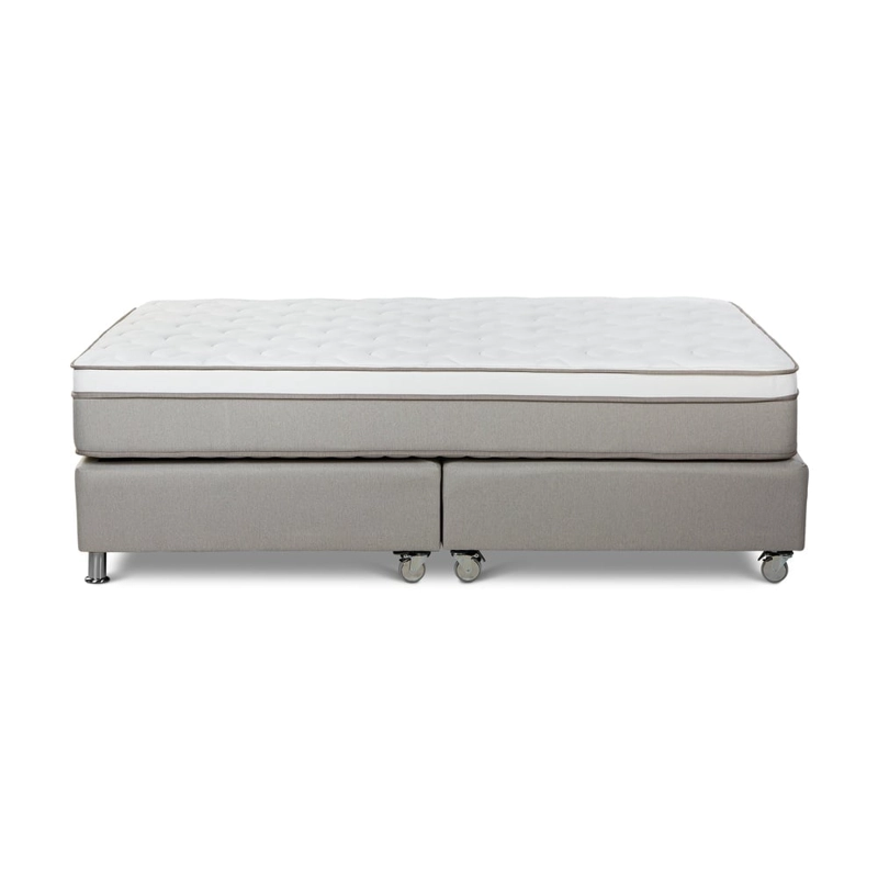 CAMA AMERICANA ROSEN PATH NIEBLA QUEEN + 2 ALMOHADAS - 3