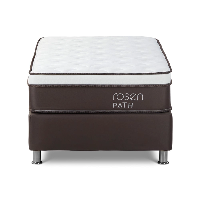 CAMA AMERICANA ROSEN PATH CAFÉ 1 PLAZA + 1 ALMOHADA - 2