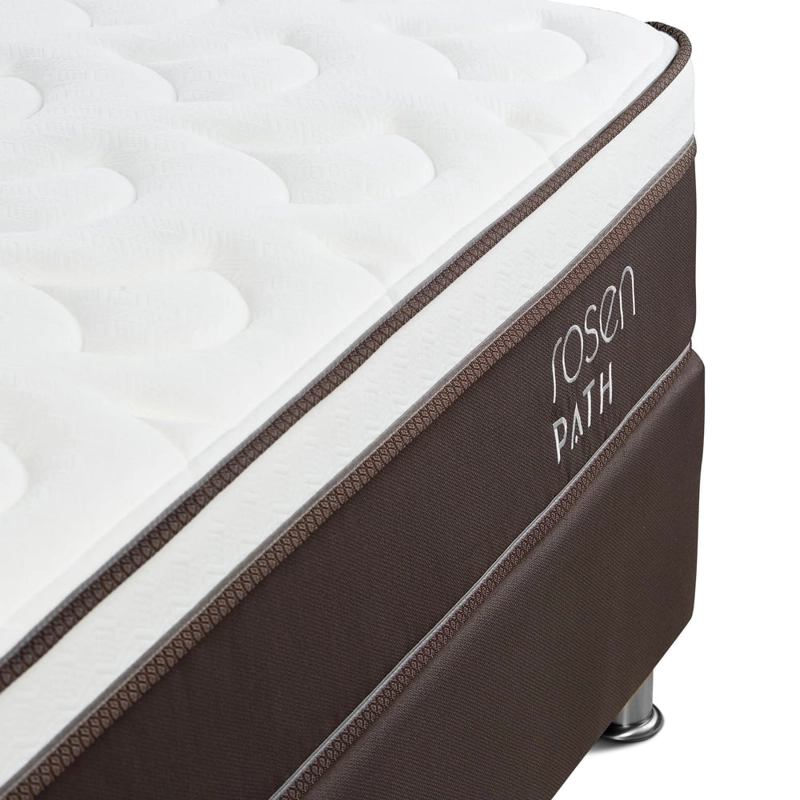 CAMA AMERICANA ROSEN PATH CAFÉ 1 PLAZA + 1 ALMOHADA - 3