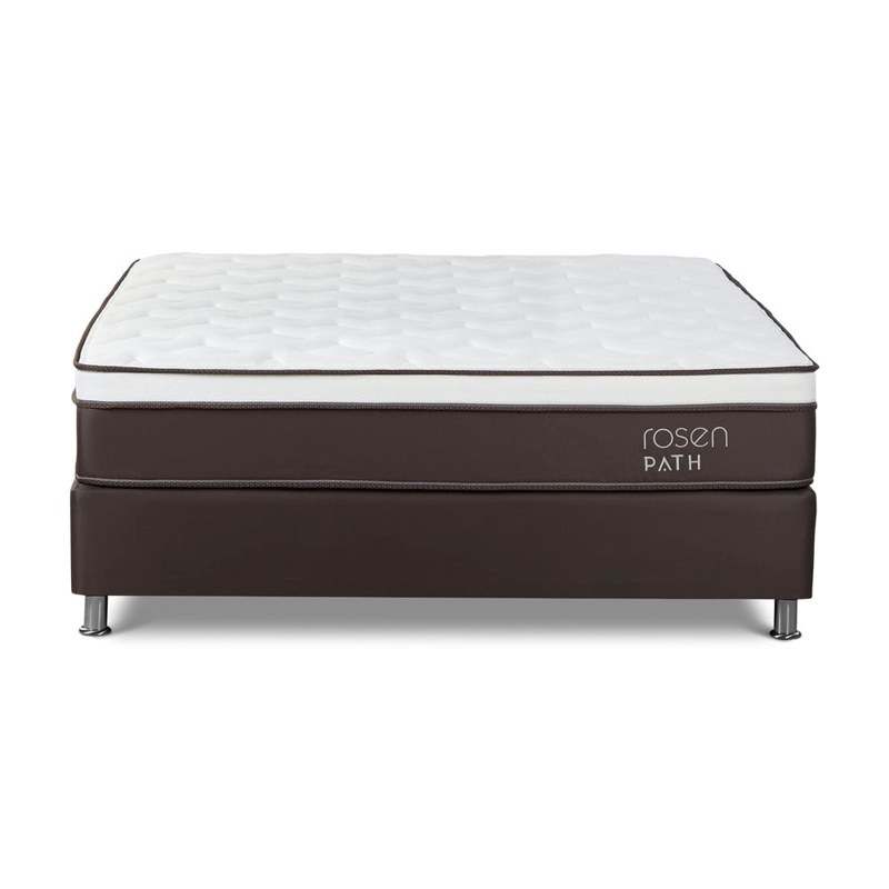 CAMA AMERICANA ROSEN PATH CAFÉ KING + 2 ALMOHADAS - 2