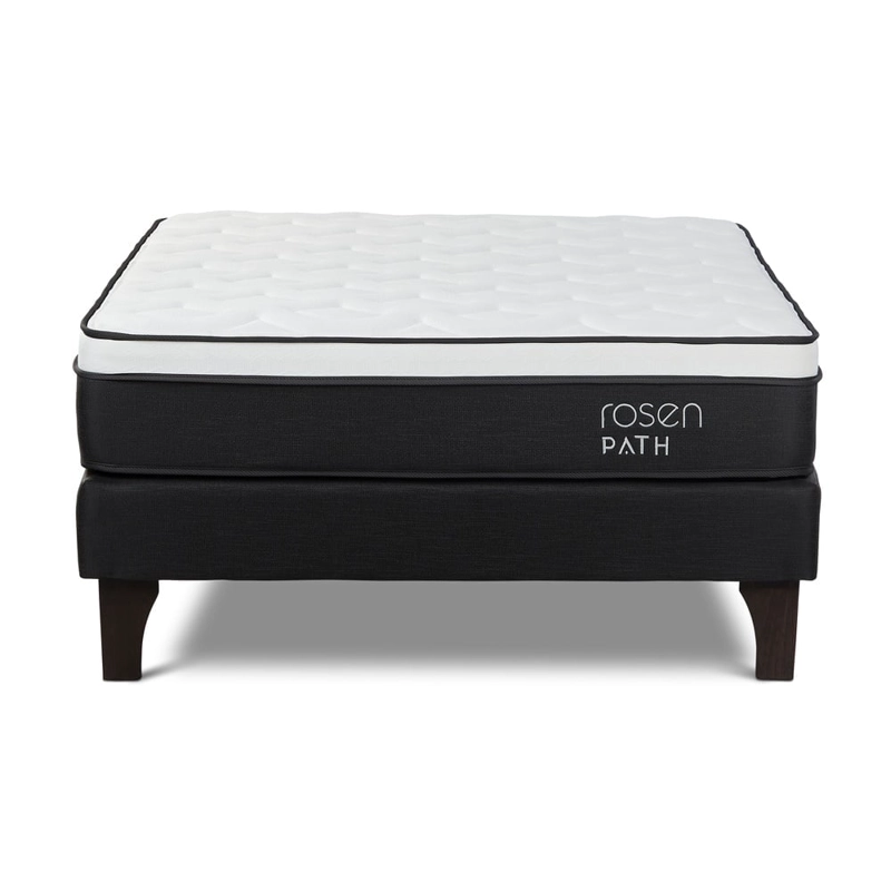 CAMA EUROPEA ROSEN PATH GRAFITO 2 PLAZAS + 2 ALMOHADAS - 2