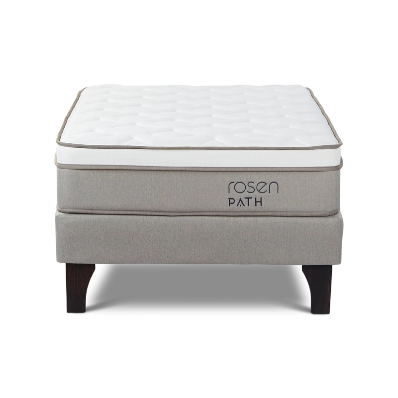CAMA EUROPEA ROSEN PATH NIEBLA 1.5 PLAZAS + 1 ALMOHADA - 2