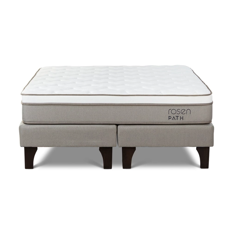 CAMA EUROPEA ROSEN PATH NIEBLA KING + 2 ALMOHADAS - 2